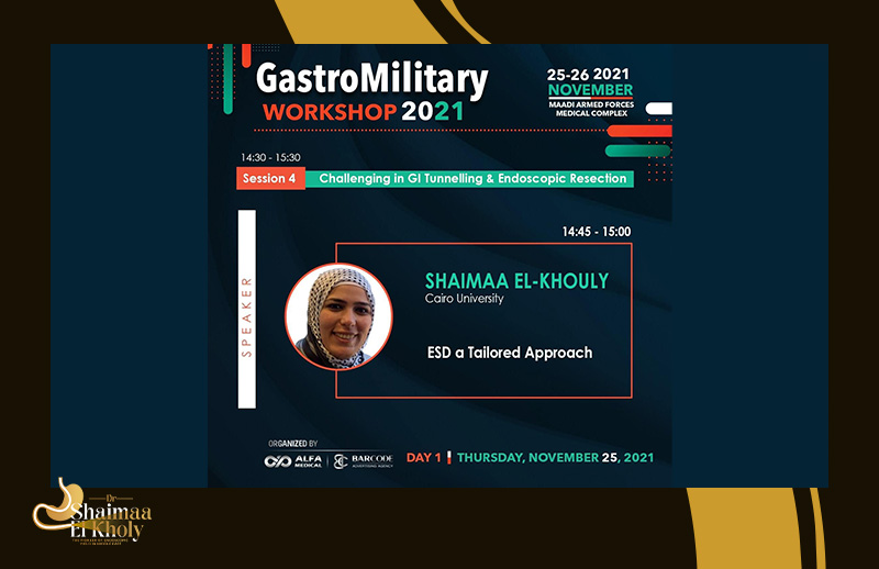 المؤتمر الدولي لقسم الجهاز الهضمي بالمؤسسة العسكرية Gastro Military